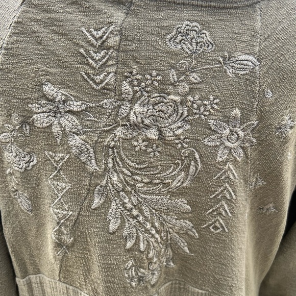 NWT -Gorgeous Army Green Ruthy Duster - Picture 2 of 7